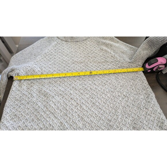 Talbots Gray Knit Turtleneck Sweater - Picture 8 of 9